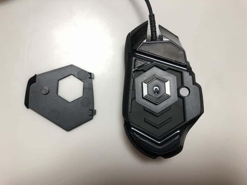 G502 HERO 背面 カバー