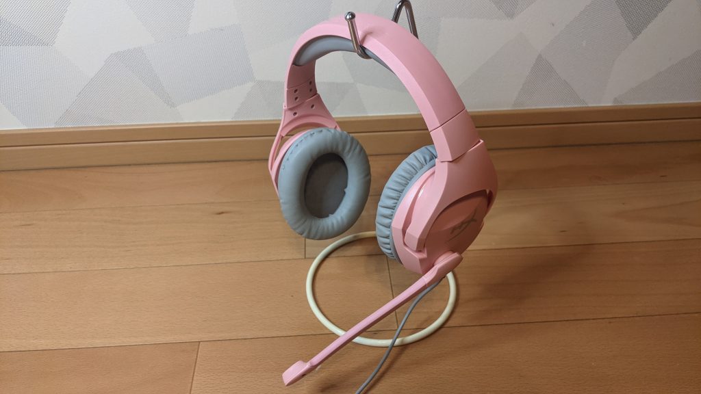 HyperX Cloud Stingerをレビュー！安くてカワイイゲーミングヘッド