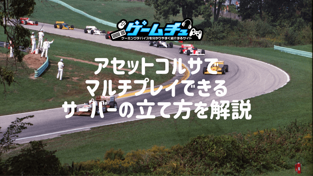 アセットコルサのマルチプレイ方法