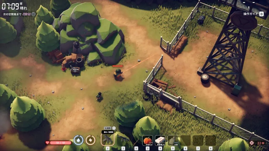 ダッコフは見下ろし視点の脱出シューター