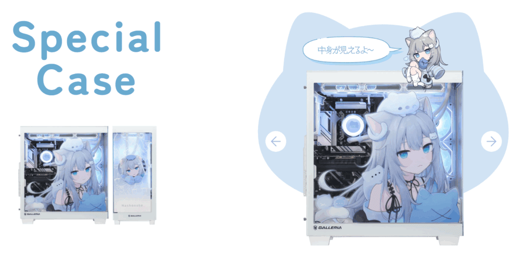 Nachonekoコラボモデル