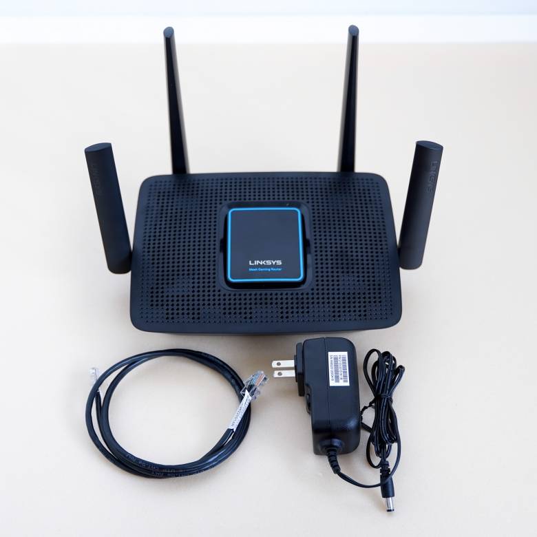 Linksys MR9000X AC3000の付属品