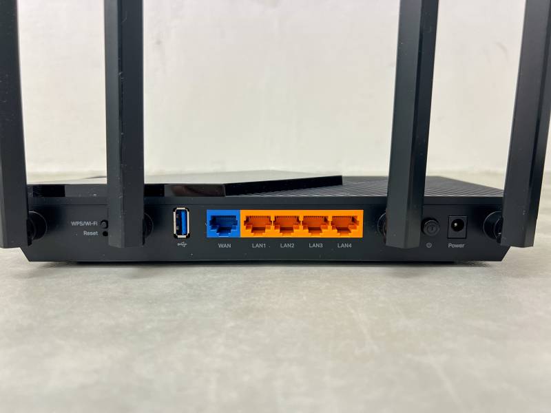 TP-Link Archer AX55のインターフェイス