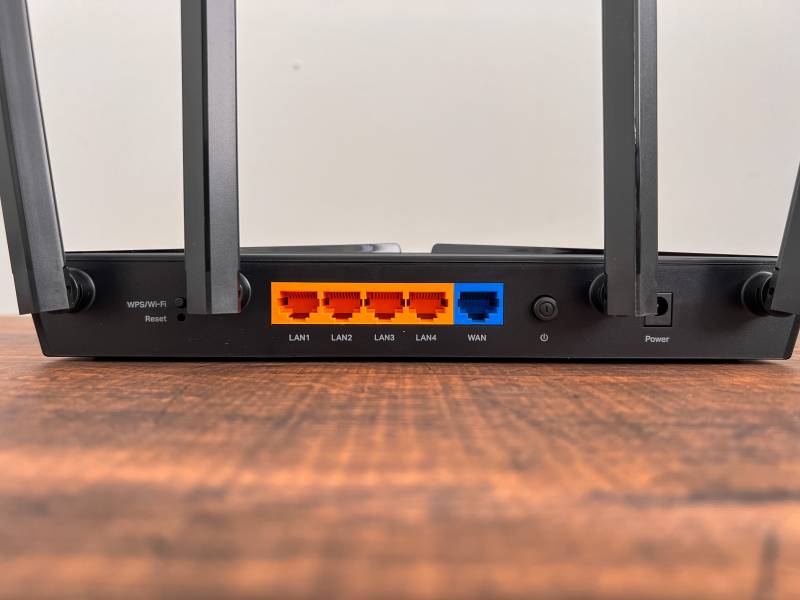 TP-Link Archer AX23のインターフェース