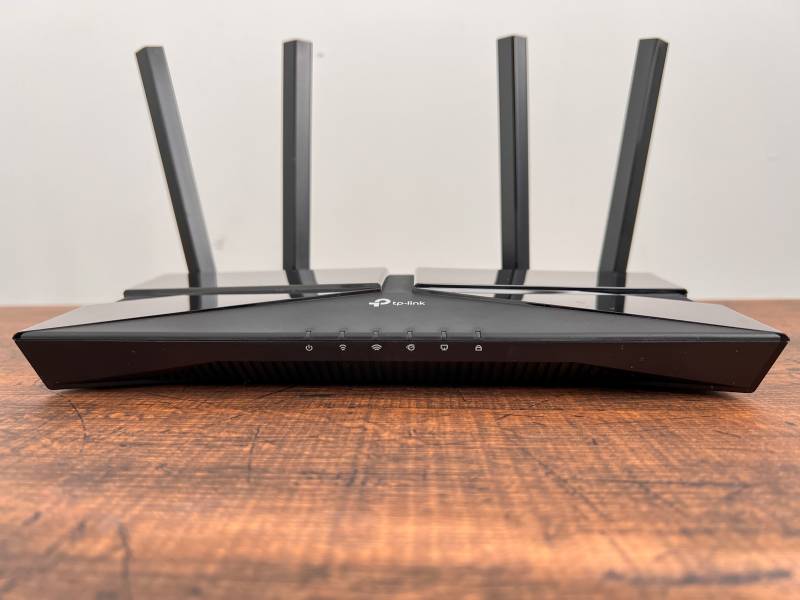 TP-Link Archer AX23フロント部のLEDインジケーター
