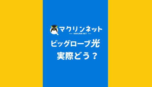 ビッグローブ光の評判・口コミを徹底検証！4つのセット割を兼ね備えた光回線の実力やいかに…？