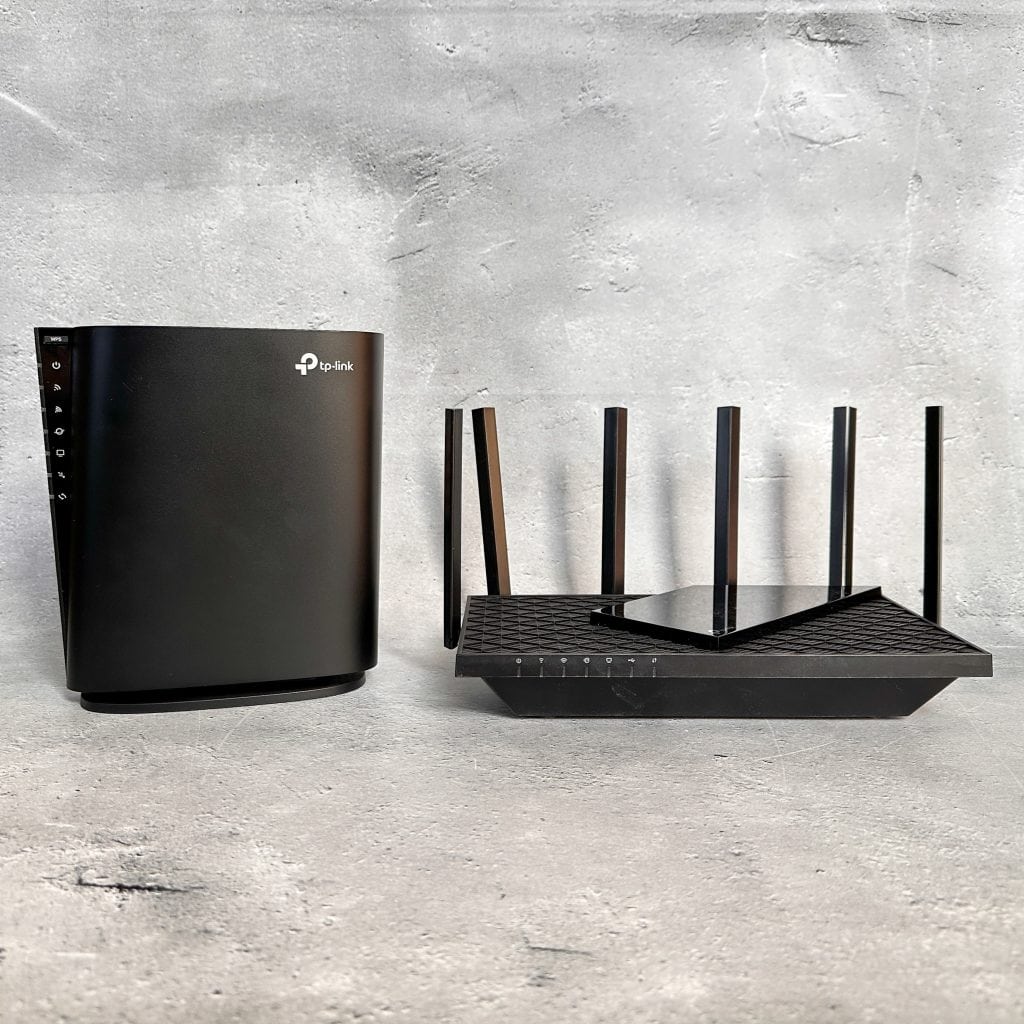 TP-Link Archer AX80とAX73で外観比較