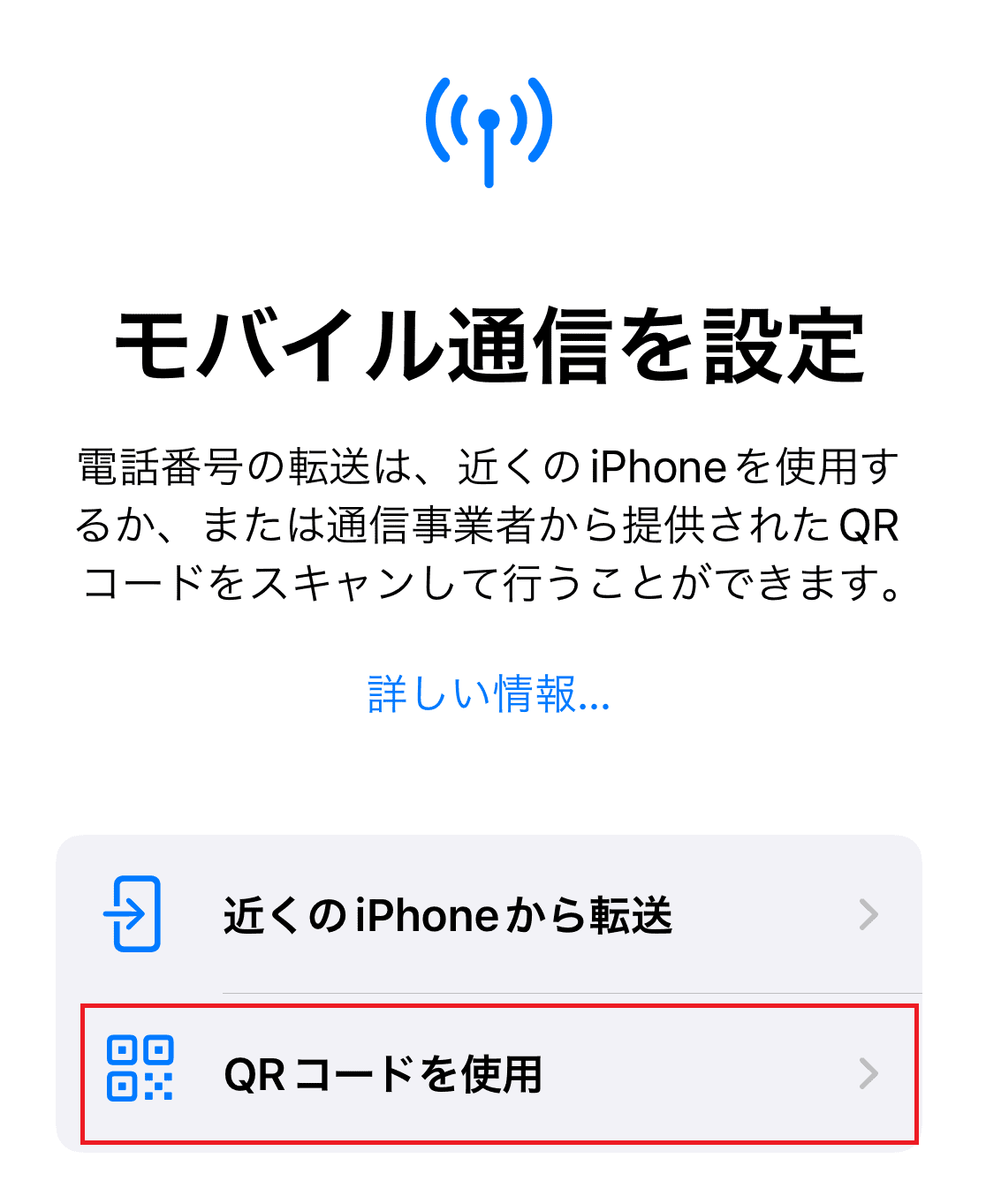 iPhoneにHolaflyのeSIMを追加する③