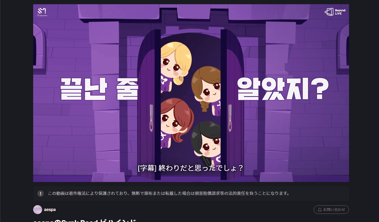 VPN経由でBeyond LIVEを視聴する④