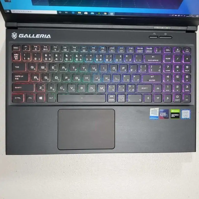 売り切り御免！】 ガレリア GALLERIA GCR1650GF7 ゲーミングノートPC ...