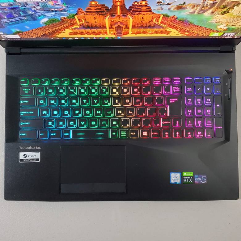 GALLERIA GCR2070RNF-Eのキーボードはsteelseries製