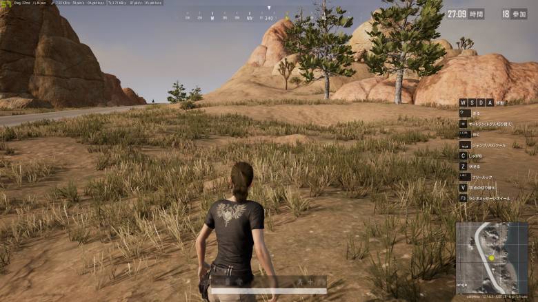 GALLERIA RL5R-G50TでPUBGをプレイ