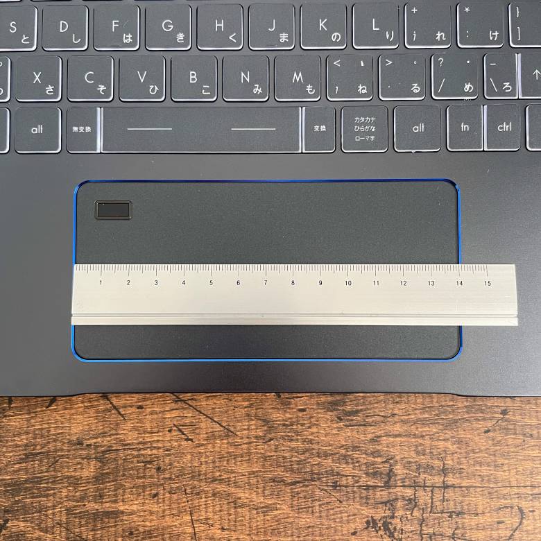 MSI Prestige 14 A11のタッチパッド