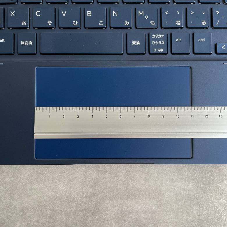 HP Elite Dragonfly G2のタッチパッド