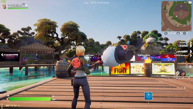 ROG Zephyrus M16でFORTNITEをプレイ