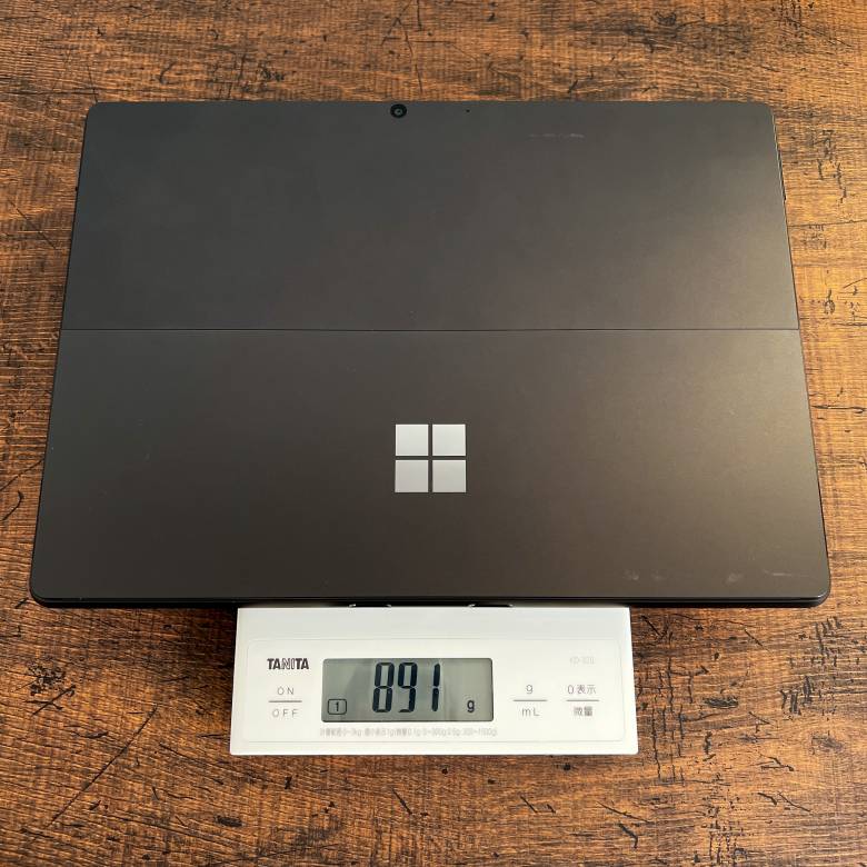 Surface Pro 8の重量