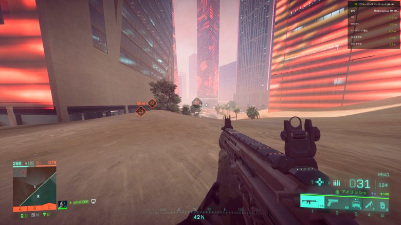 G-TUNE H5でBattleField2042をプレイ