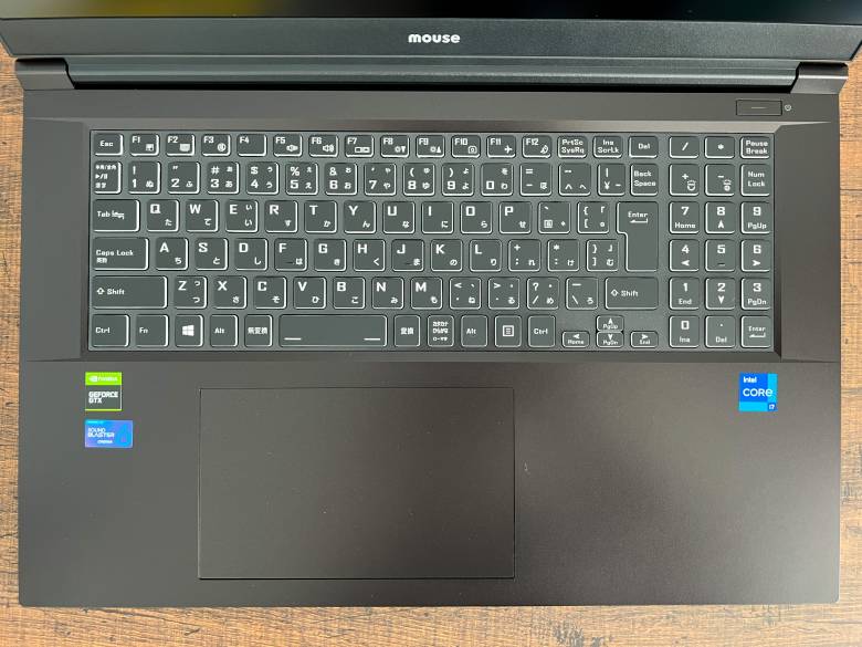 mouse K7のキーボード