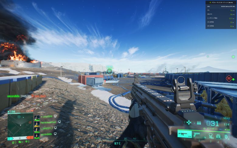 ROG Flow Z13でBattleField2042をプレイ