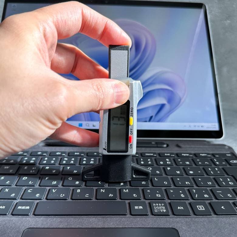 Surface Pro 9のキーストローク