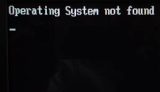 operating system not found