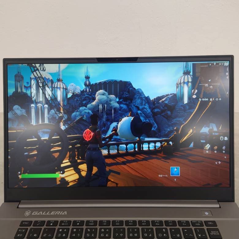 GALLERIA XL7R-R36 4800H搭載のディスプレイはナローベゼル