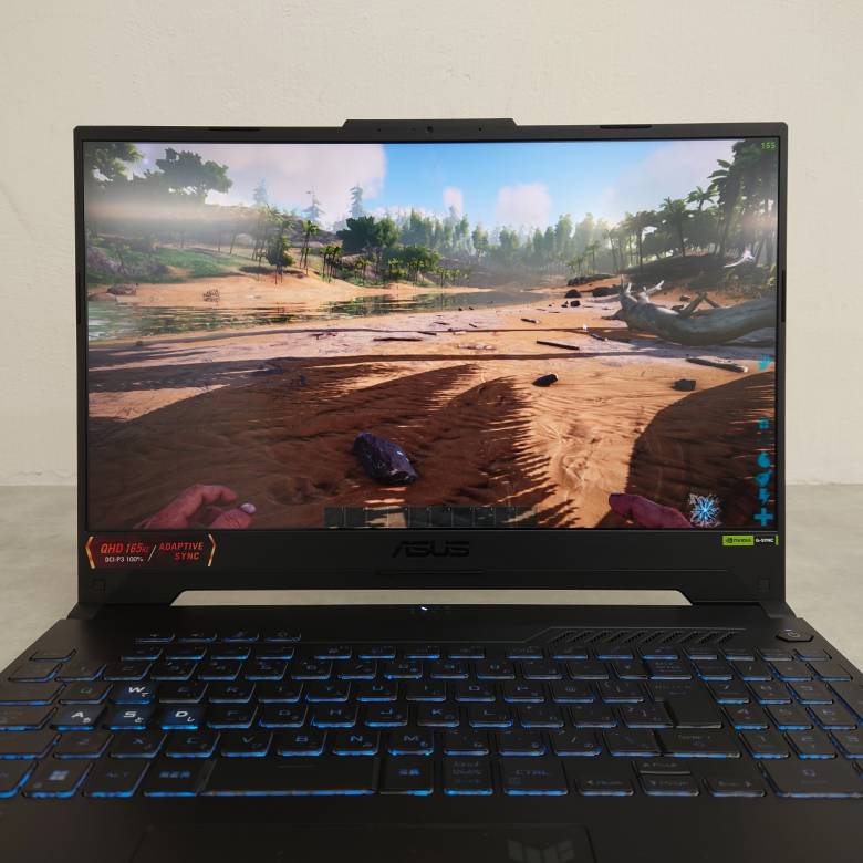ASUS TUF Gaming A15 (2023)のディスプレイはナローベゼル