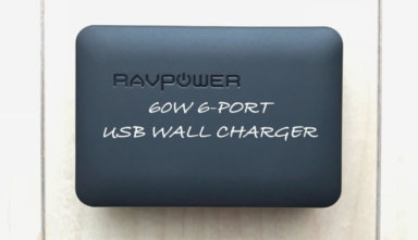 【RAVPower RP-PC028レビュー】スマホ・タブレット充電をまとめる60W出力の6ポートUSB充電器