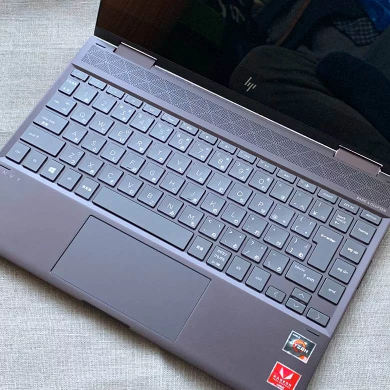HP ENVY 13 x360レビュー】コスパ抜群のアルミ削り出し2in1