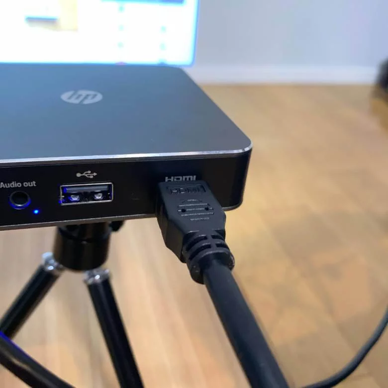 HP MP100・MP120レビュー】ミラーリングできる手のひらサイズの