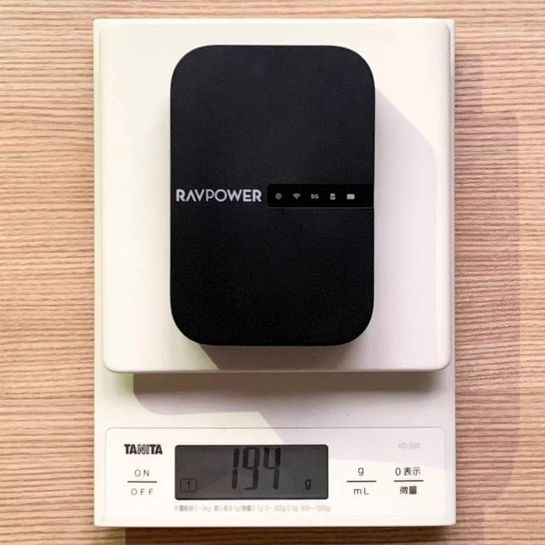 RAVPower FileHub RP-WD009レビュー】モバイルバッテリーとルーター