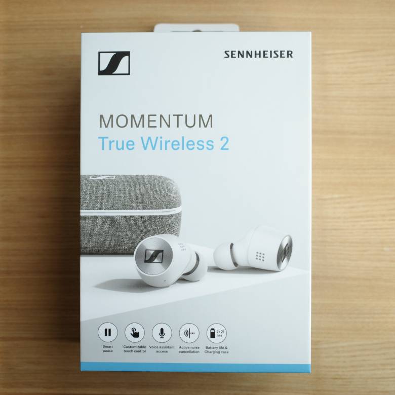 Sennheiser MOMENTUM True Wireless 2の外箱