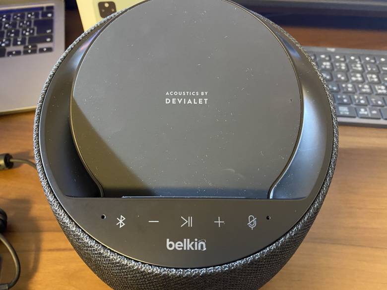 Belkin SOUNDFORM ELITE Hi-Fiのコントロールパネル