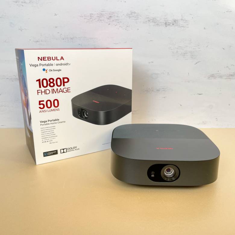 Nebula Vega PortableはAndroid TV 9.0搭載のモバイルプロジェクター