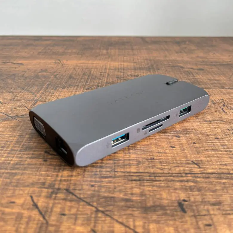 Satechi On-The-Go マルチUSB-Cハブレビュー】快適環境を