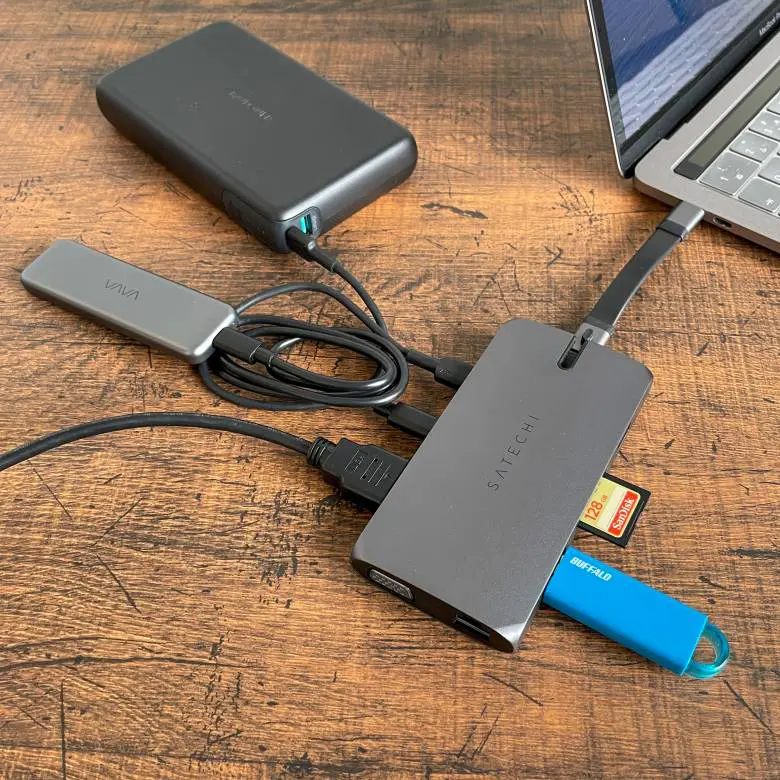 Satechi On-The-Go マルチUSB-Cハブレビュー】快適環境を生み出せる9-in-1のUSB-Cハブ | マクリン Satechi On-The-Go マルチUSB-Cハブレビュー】快適環境を生み出せる9-in-1のUSB-Cハブ | マクリン