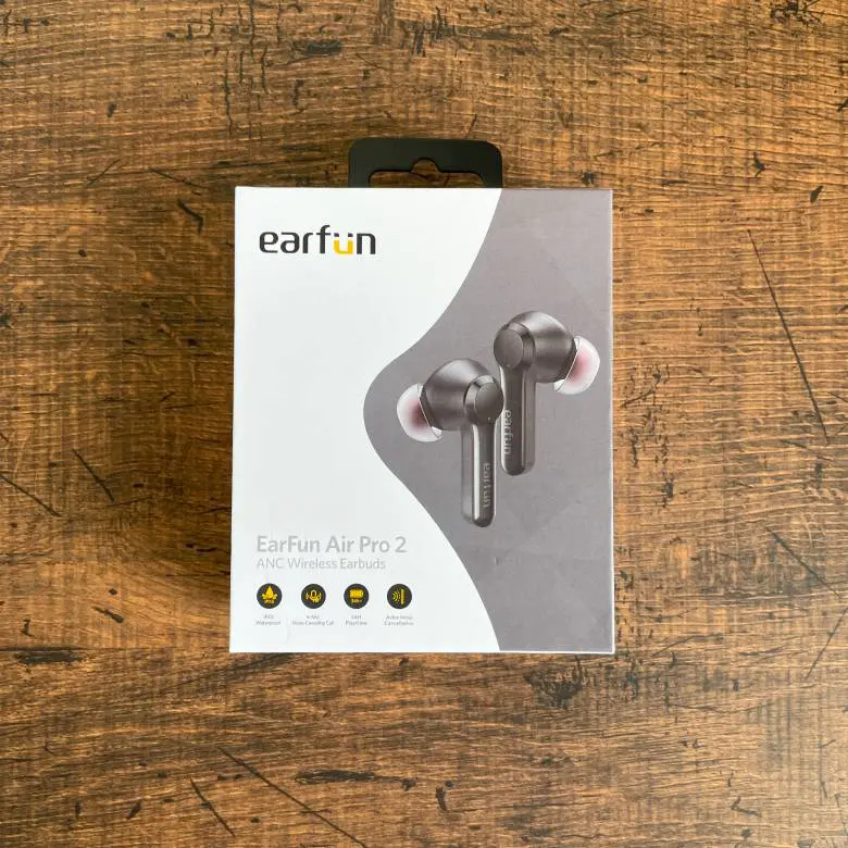 EarFun Air Pro 2レビュー】7千円台でANCとワイヤレス充電に装着