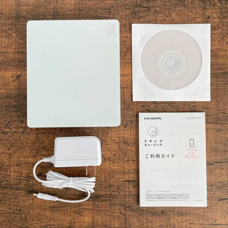 CDレコ5s（CD-5WEシリーズ） | スマートフォン用CDレコーダー