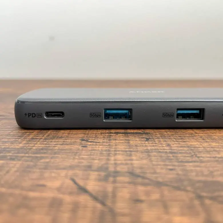 内蔵型SSD Anker powerexpand 4-in-1 USB-C SSD 256GB Anker PowerExpand 4-in-1 SSD USB C Hub, with 256G SSD Storage, 4K