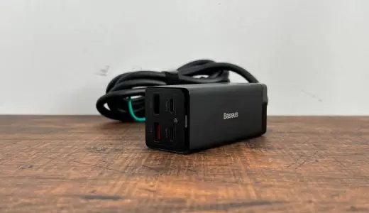 Baseus usb充電器 6-IN-1 1250Wをレビュー！2つのコンセント付きで6-in-1のUSB充電器