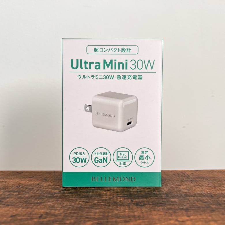 BELLEMOND Ultra Mini 30Wの外箱