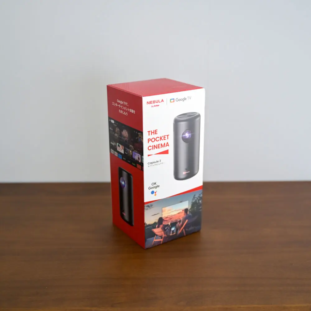 本日限定 NEBULA THE POCKET CINEMA Capsule 3（Anker Nebula