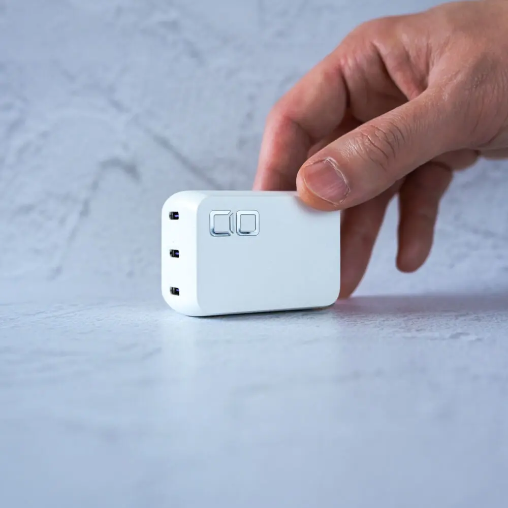 CIO NovaPort TRIOⅡ 65W USB-C ×2+A 急速充電器* CIO NovaPort TRIOⅡ 65W USB-C充電器 3ポート 2C1A ACアダプター