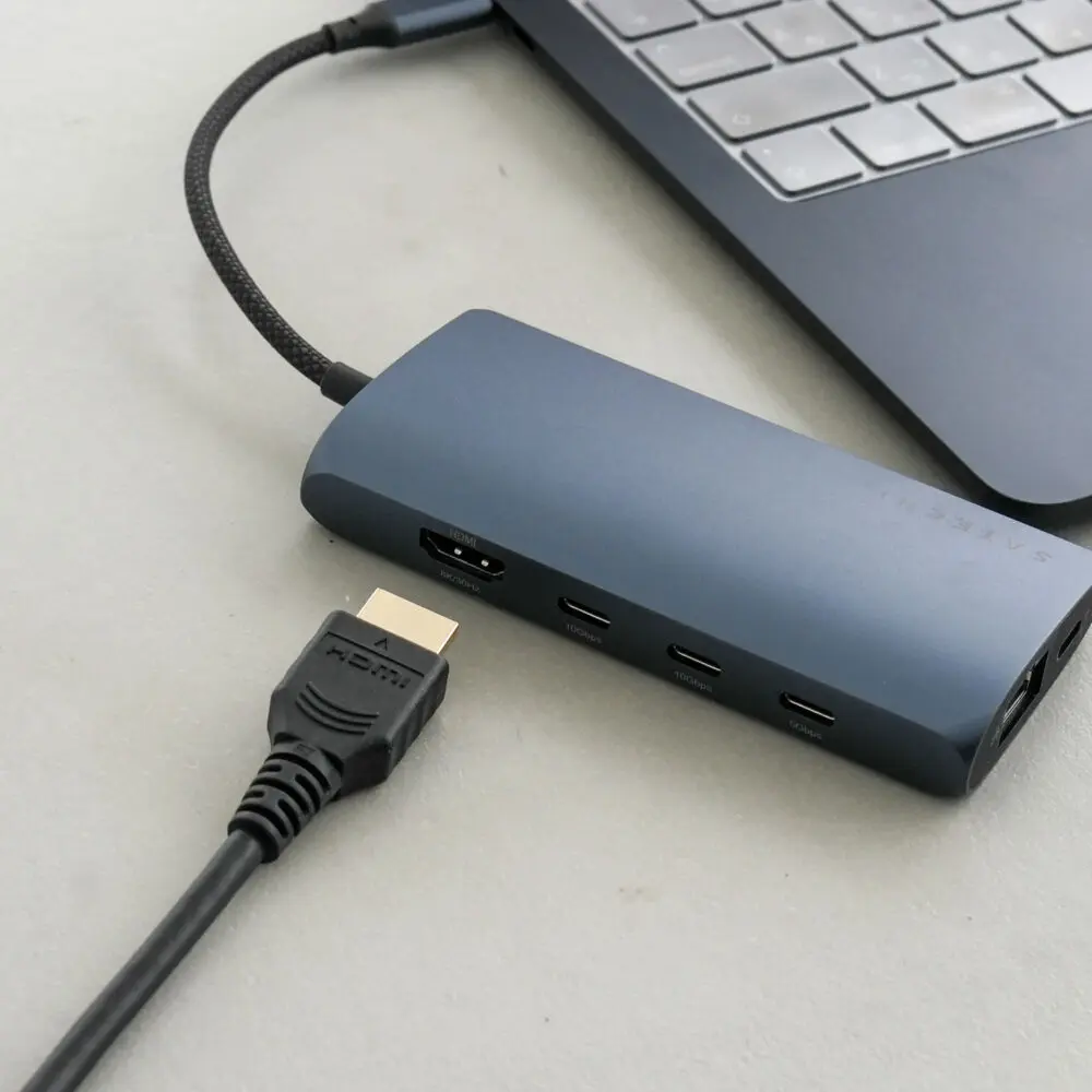 Satechi V3 マルチ USB-C ハブ 8-in-1 (スペースグレイ) Satechi V3 マルチ USB-C ハブ 8-in-1をレビュー！5つのUSB-C