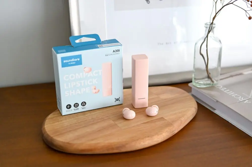 Anker Soundcore A30iをレビュー！リップスティック型ケースの