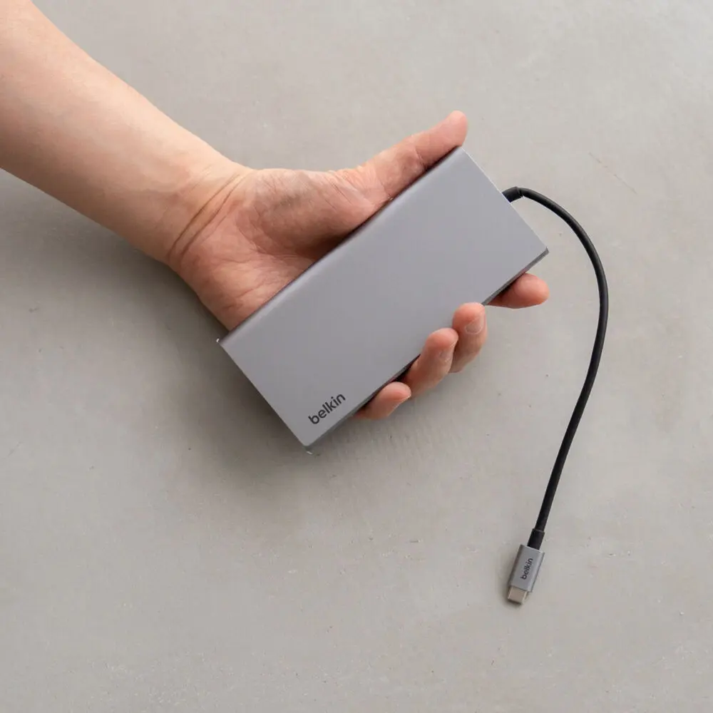 Belkin 8-in-1 Dual 4K USBハブをレビュー！2つのHDMI付きで