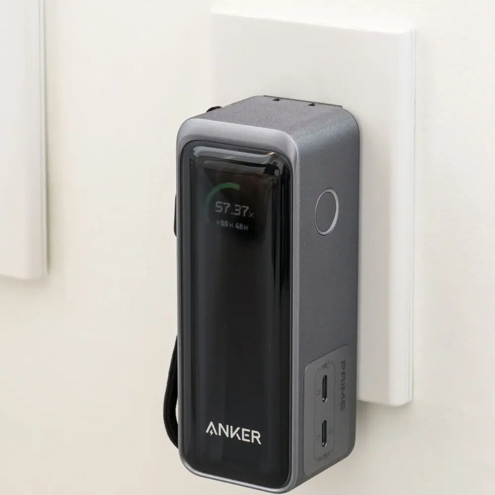 Anker Prime Power Bank (9600mAh, 65W, Fusion)をレビュー！ノートPC