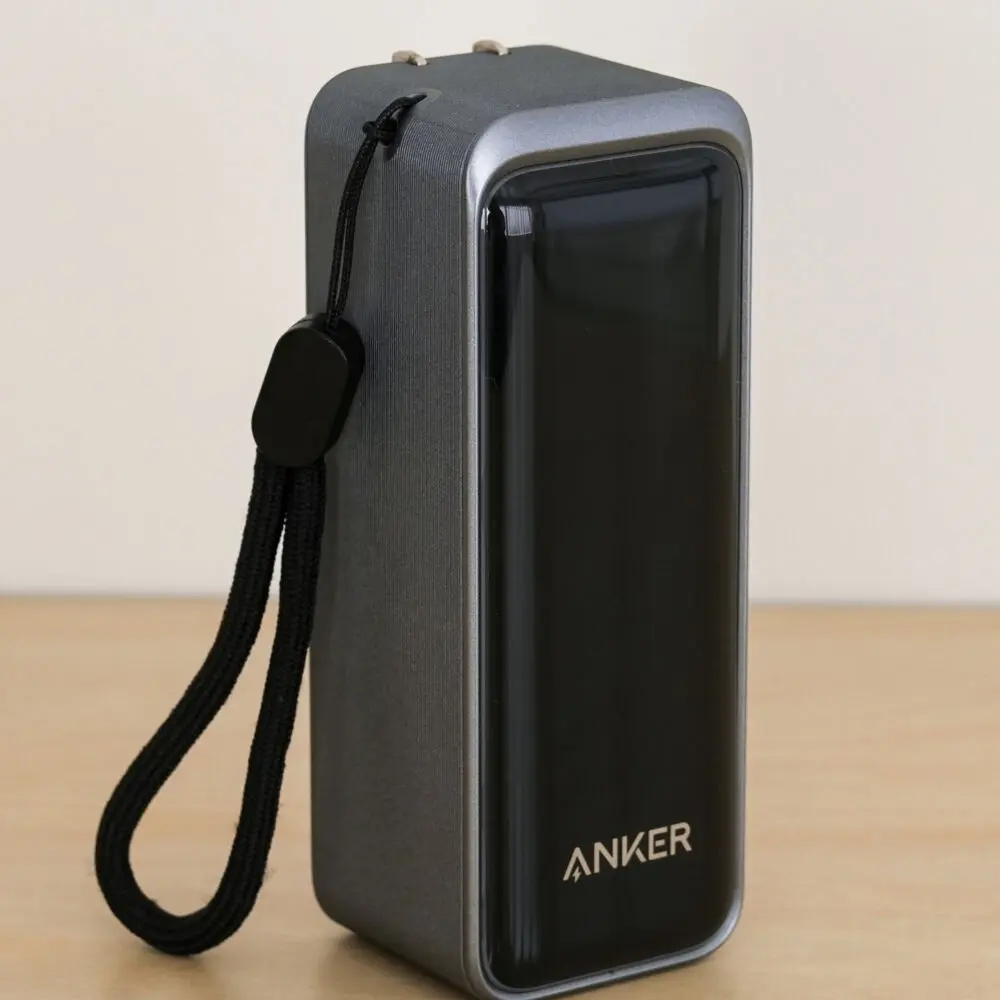 Anker Prime Power Bank (9600mAh, 65W, Fusion)をレビュー Anker Prime Power Bank (9600mAh, 65W, Fusion)をレビュー