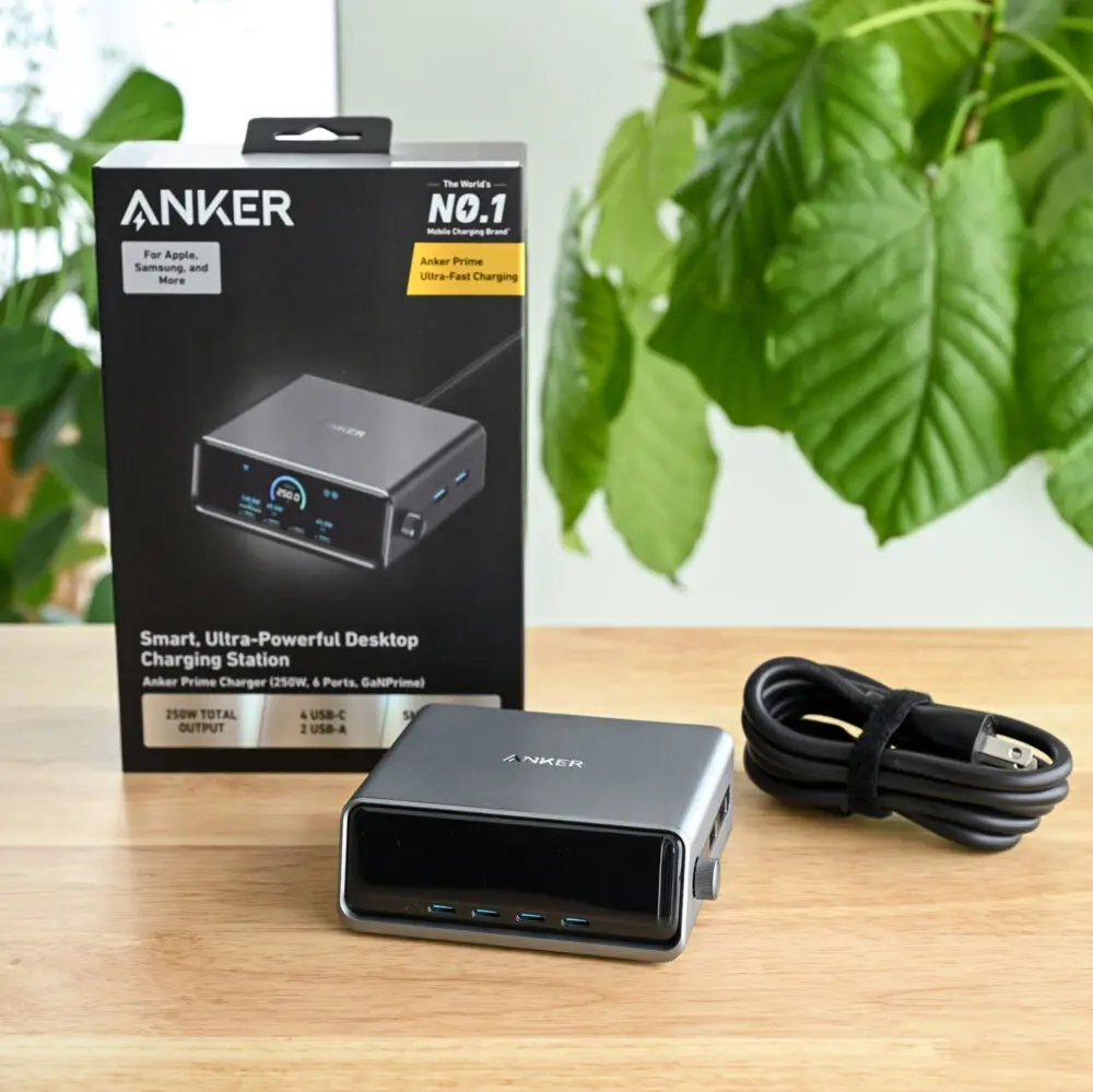 Anker Prime Charger (250W, 6 Ports, GaN)をレビュー!現時点で最強の6ポート卓上充電器 | マクリン Anker Prime Charger (250W, 6 Ports, GaN)をレビュー!現時点で最強の6ポート卓上充電器 | マクリン