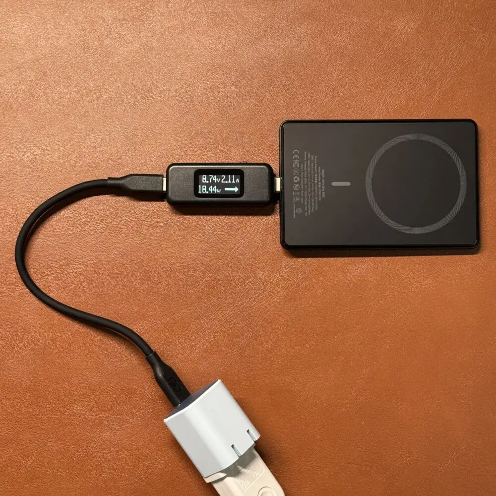 MATECH MagOn Ultra Slim 5000をレビュー！超極薄のMagSafe対応